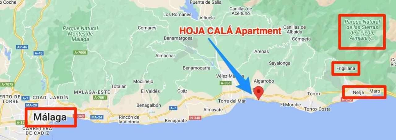 Hoja Cala Apartment Algarrobo Costa Eksteriør bilde
